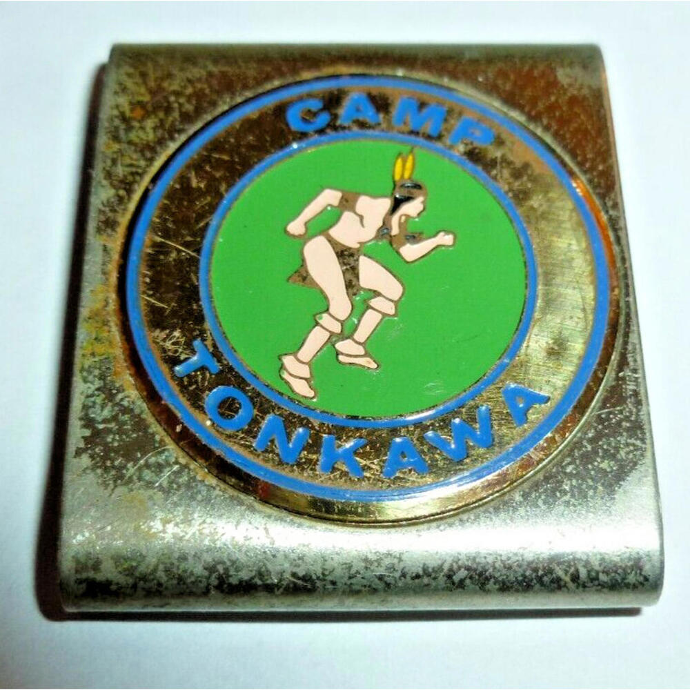 Vintage Boy Scout BELT LOOP Camp Tonkawa RARE BSA